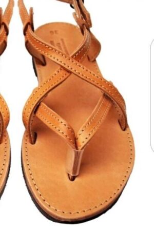 Ladies Brown Leather Sandals